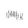 Set 6 Bicchieri Tattoo Clessidra Jigger 3/6 cl RCR CRISTALLERIA