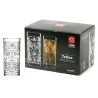 Set 6 Bicchieri Bibita Tattoo 37 cl RCR CRISTALLERIA ITALIANA