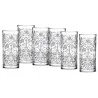 Set 6 Bicchieri Bibita Tattoo 37 cl RCR CRISTALLERIA ITALIANA