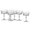Set 6 Coppa Champagne Tattoo 27 cl RCR CRISTALLERIA ITALIANA