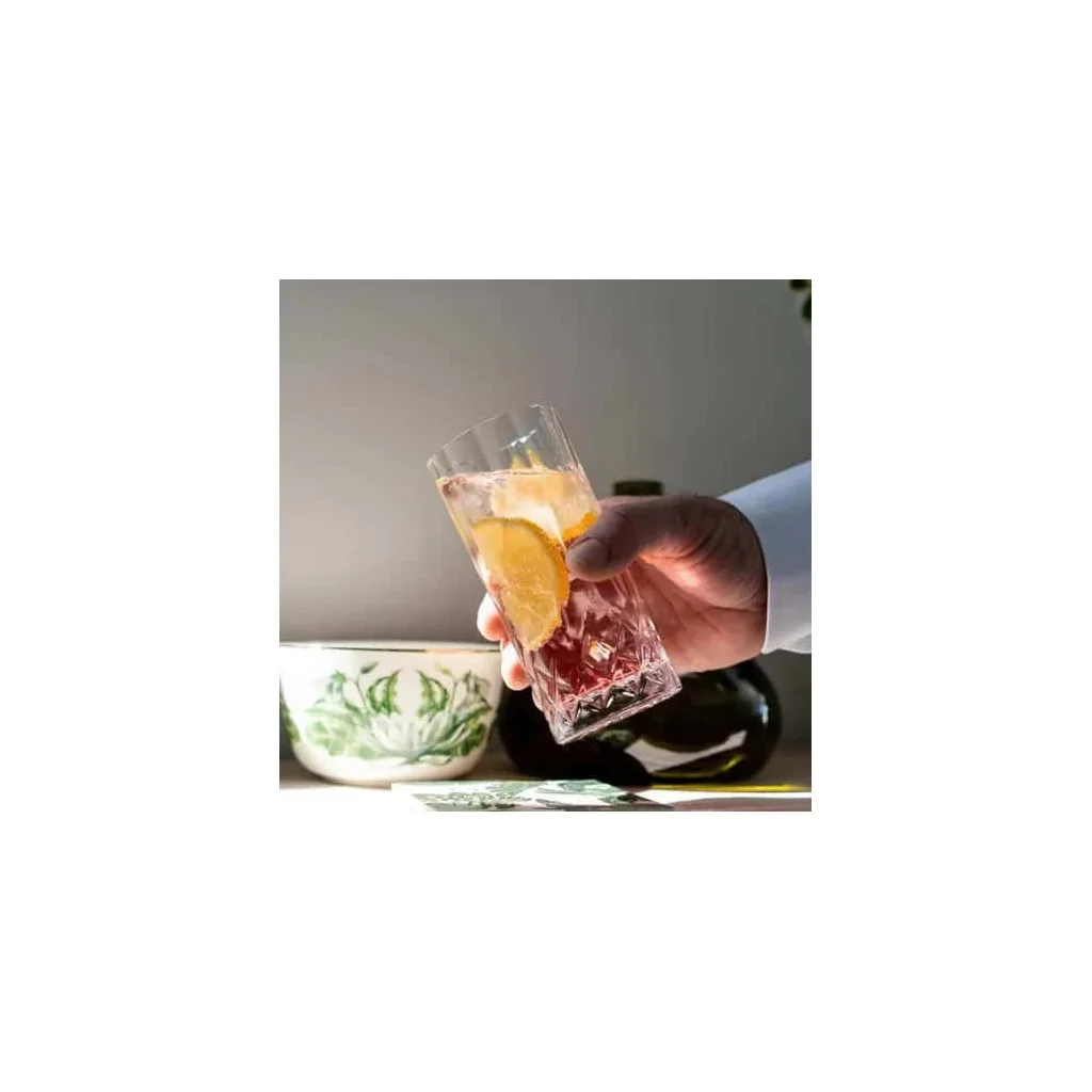 Set 6 Bicchieri Long Drink Opera 35 cl RCR CRISTALLERIA ITALIANA