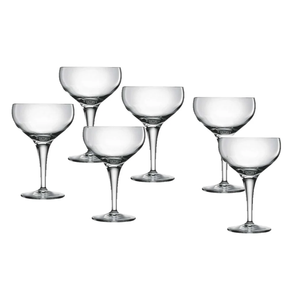 Set 6 Calici Coppa Champagne Michelangelo 22,5 cl LUIGI BORMIOLI