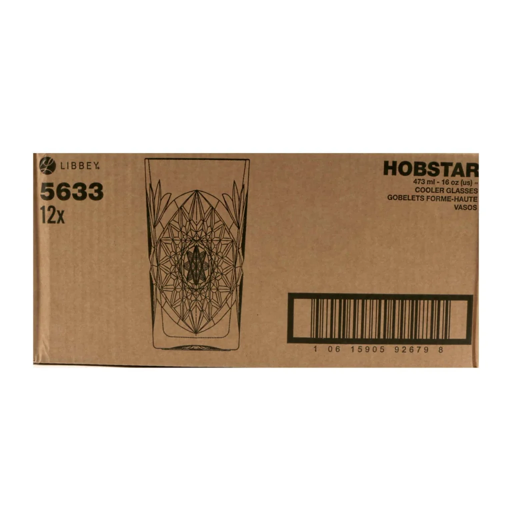 Set 12 Bicchieri Bibita Hobstar Cooler 47,3 cl LIBBEY