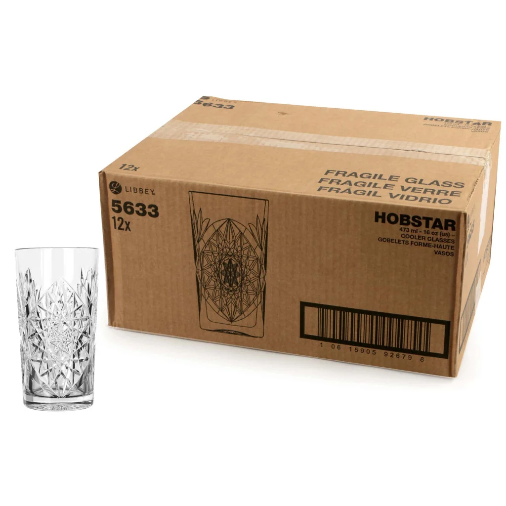 Set 12 Bicchieri Bibita Hobstar Cooler 47,3 cl LIBBEY