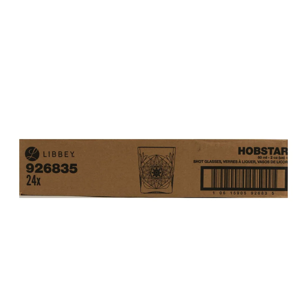 Set 24 Bicchieri Liquore Shot Hobstar 6 cl LIBBEY