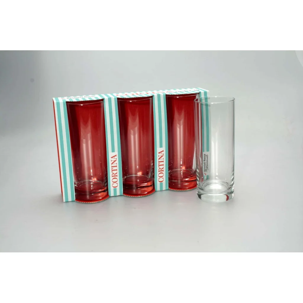 Set 3 Bicchieri Long Drink Cooler Cortina 40 cl BORMIOLI ROCCO
