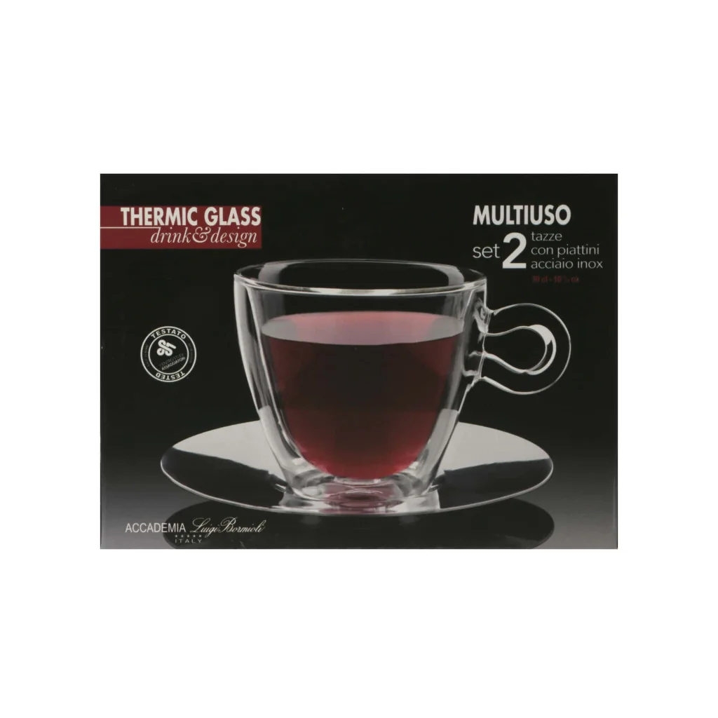 Set 2 Tazze Termiche Multiuso Duos 30 cl LUIGI BORMIOLI