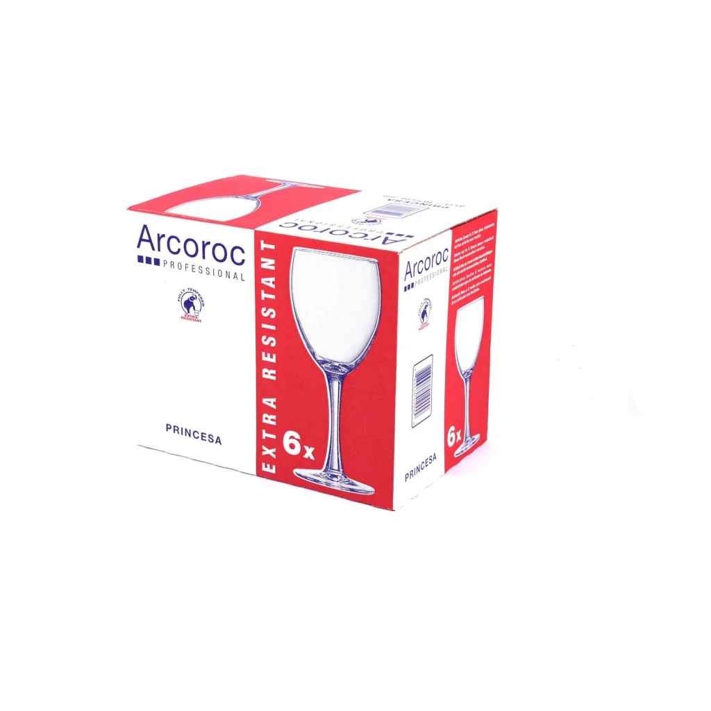 Set 6 Calici Vino Princesa 23 cl ARCOROC