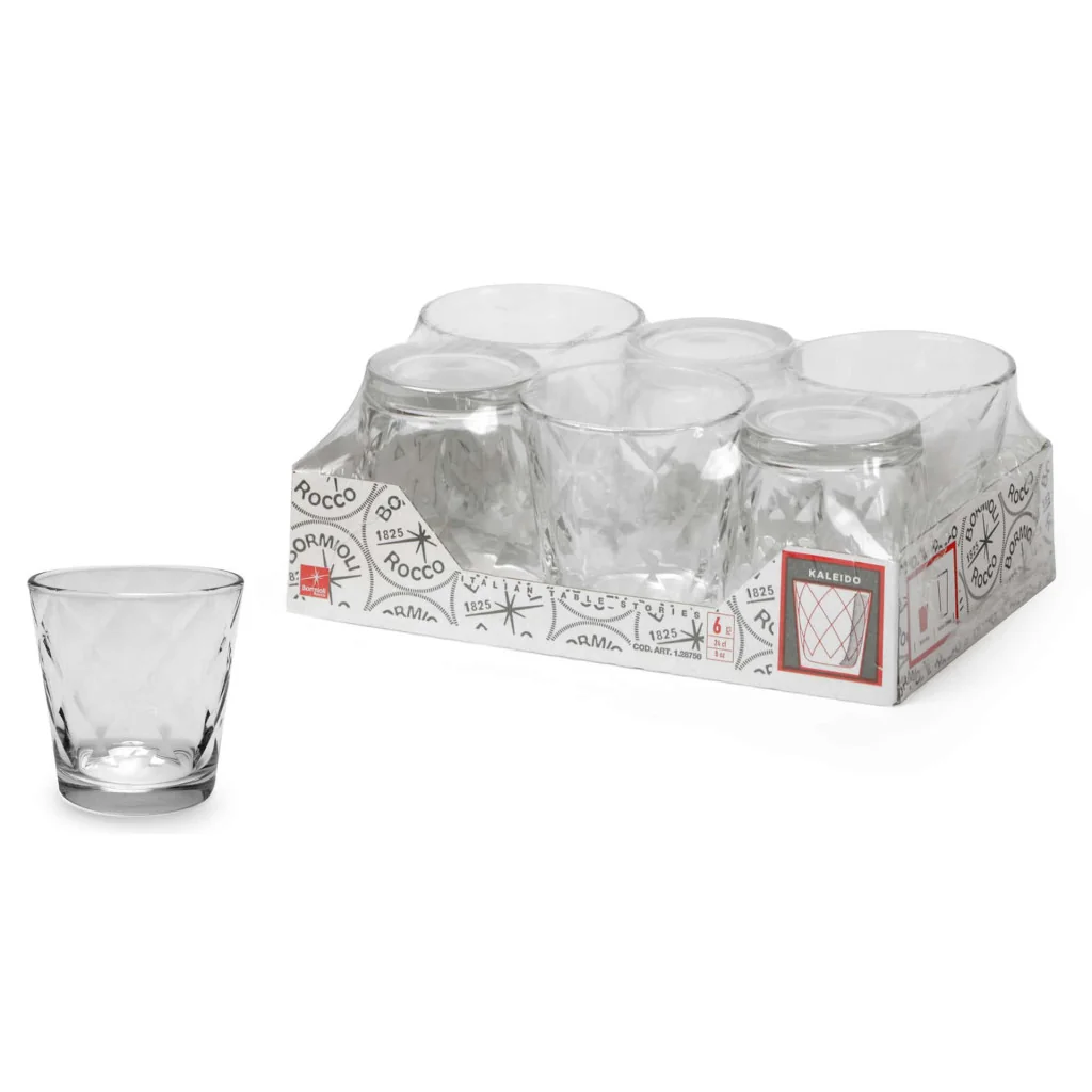 Set 6 Bicchieri Acqua Kaleido 24 cl BORMIOLI ROCCO