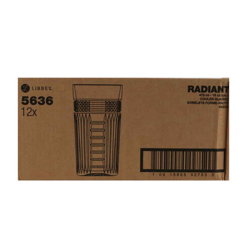 Set 12 Bicchieri Long Drink Radiant 47 cl LIBBEY
