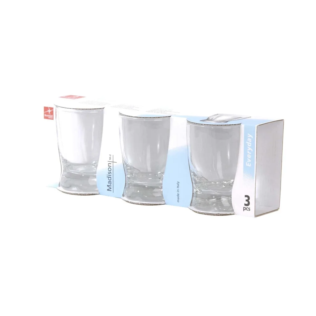 Set 3 Bicchieri Vino Madison 18 cl BORMIOLI ROCCO