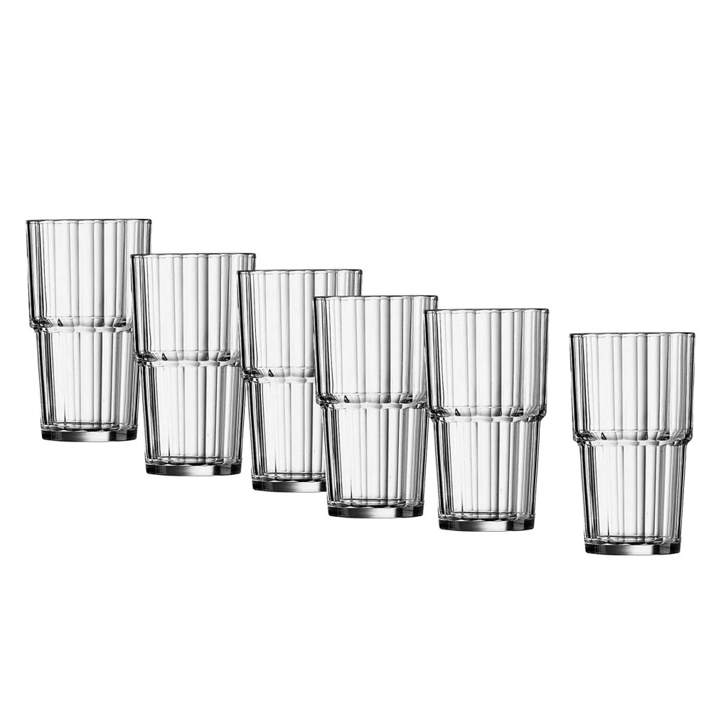Set 6 Bicchieri Cocktail Bevande Norvege 32 cl ARCOROC