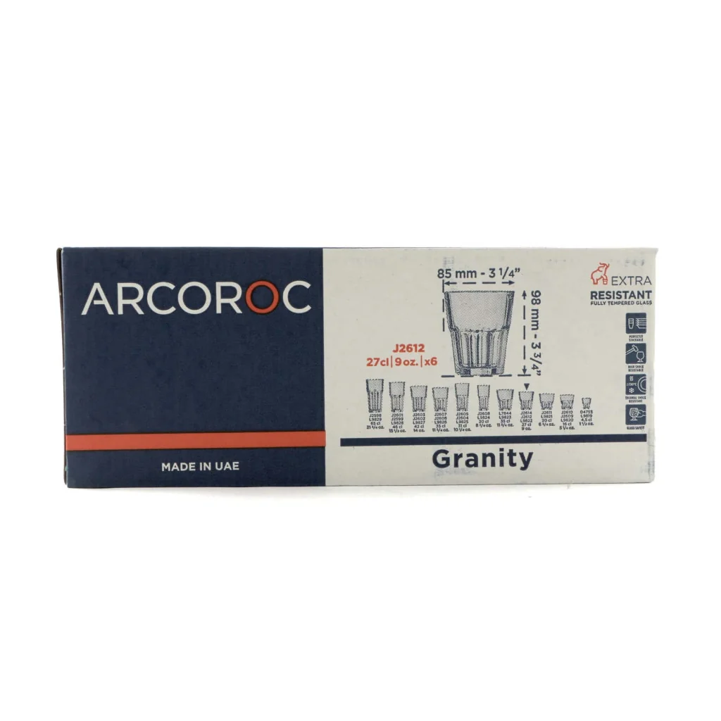 Set 6 Bicchieri Cocktail Granity 27 cl ARCOROC