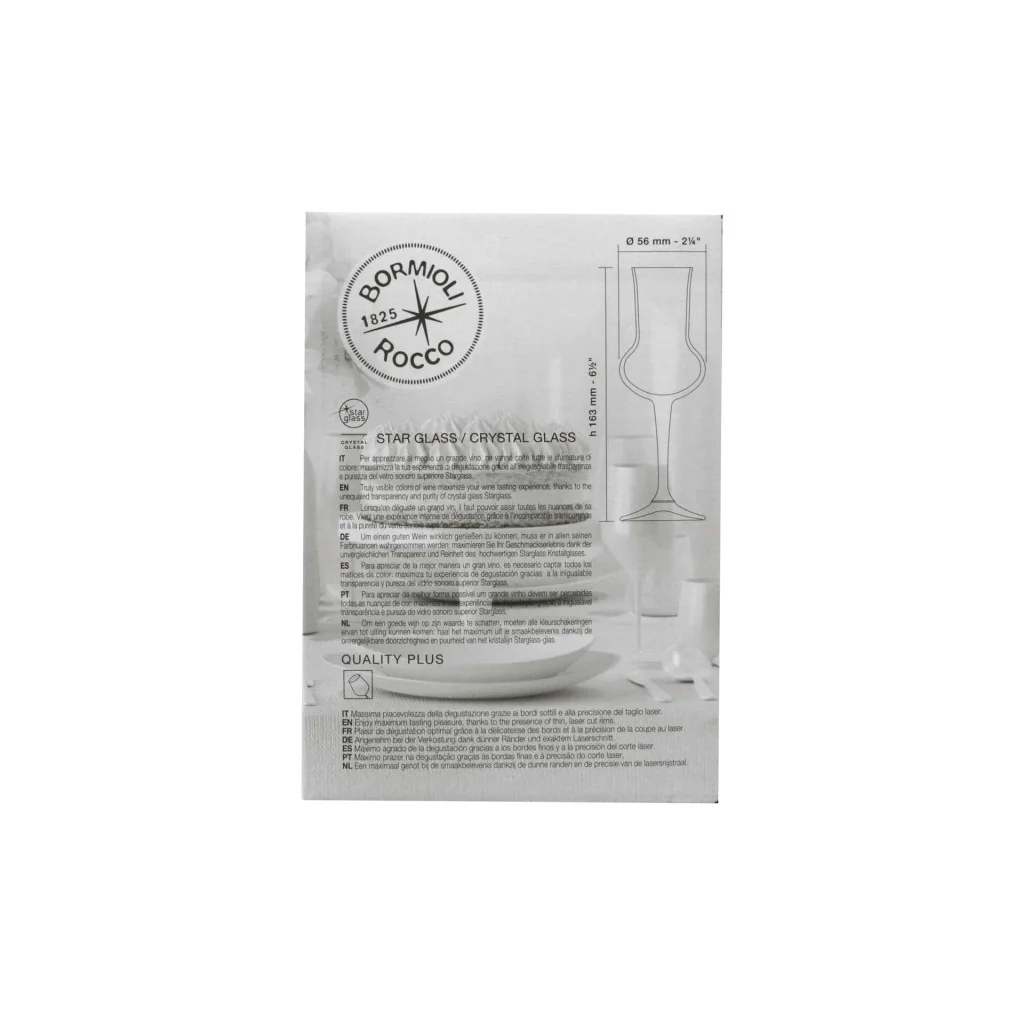 Set 6 Calici Grappa Riserva 8 cl BORMIOLI ROCCO