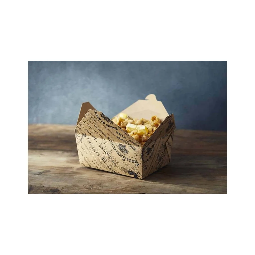 Scatola Chiusa Kraft Vintage 21x16x9 cm 40 pz LEONE