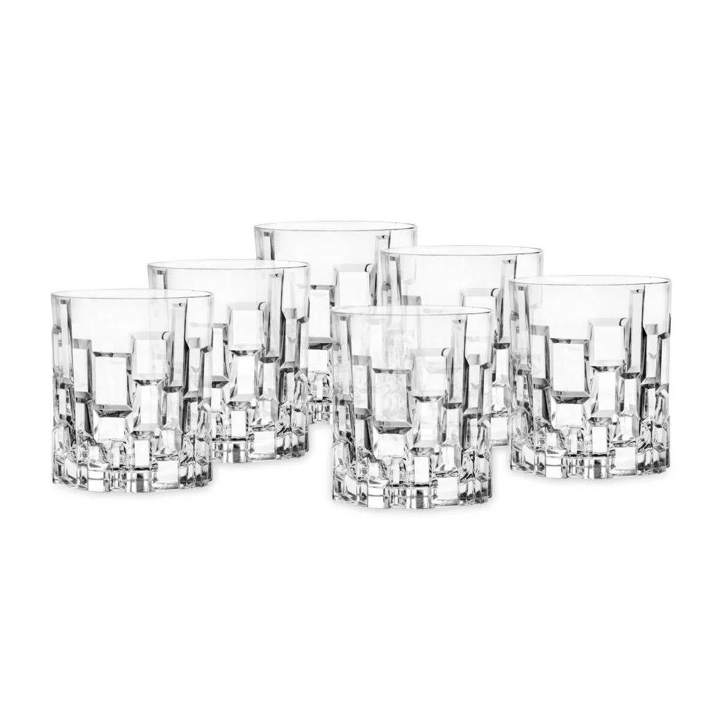 Set Etna Whisky - 1 Bottiglia e 6 Bicchieri Dof RCR