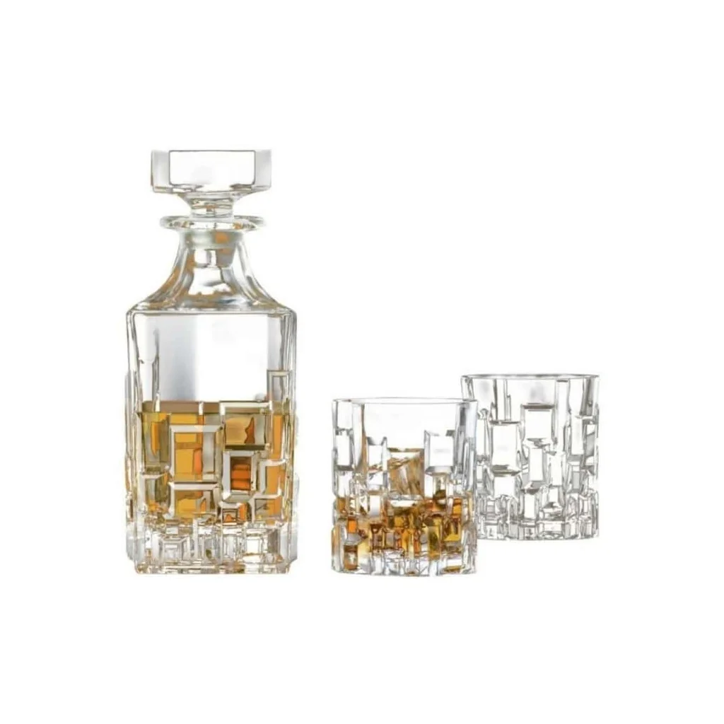Set Etna Whisky - 1 Bottiglia e 6 Bicchieri Dof RCR