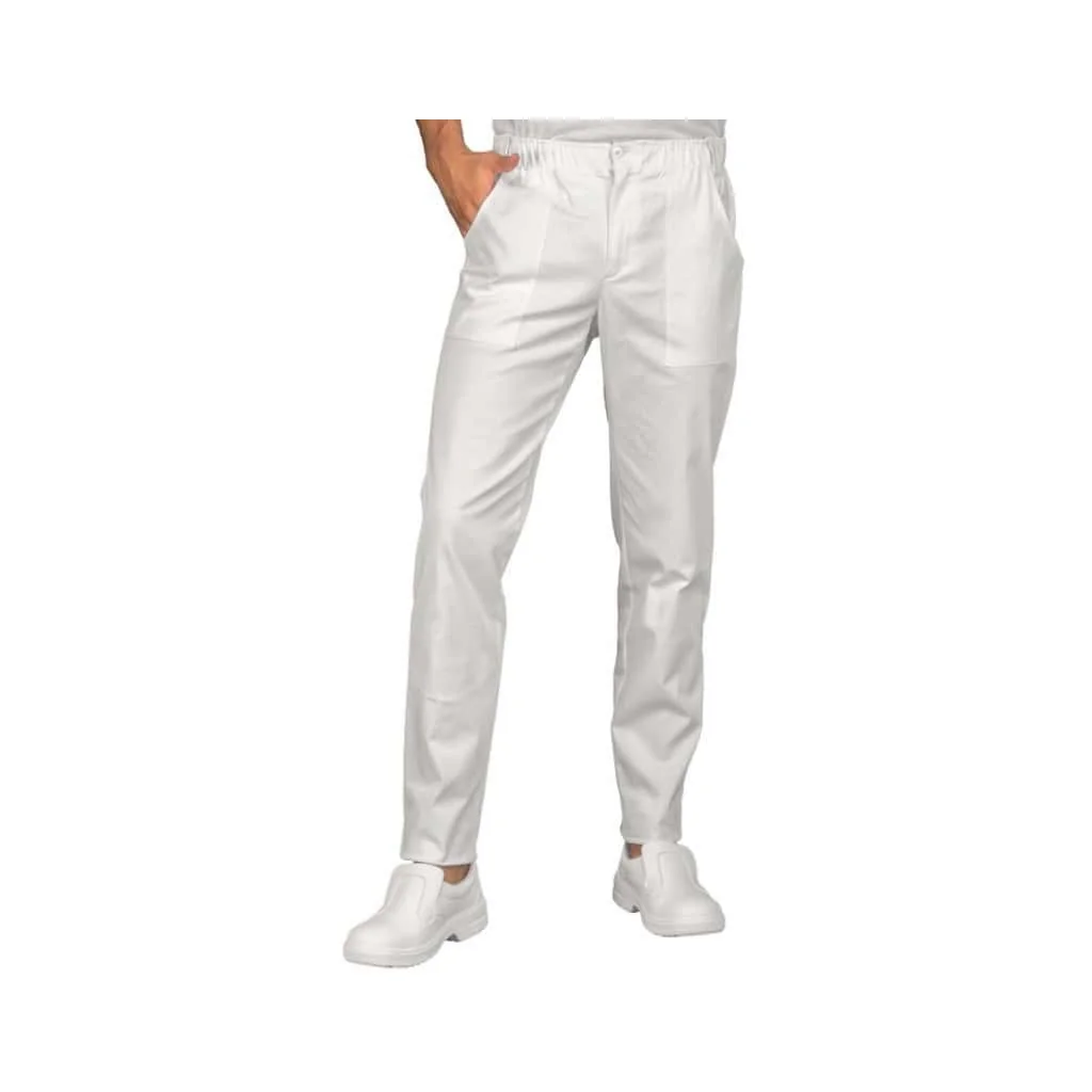 Pantalone Uomo Vermont Super Stretch Bianco ISACCO