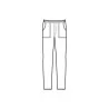 Pantalone Uomo Vermont Super Stretch Bianco ISACCO
