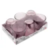 Set 6 Bicchieri Acqua Slot Lilac Rose 29 cl BORMIOLI ROCCO