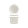 Vasetto Cilindrico Bianco con Coperchio 80 ml DT