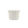 Vasetto Cilindrico Bianco con Coperchio 80 ml DT