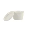 Vasetto Cilindrico Bianco con Coperchio 80 ml DT