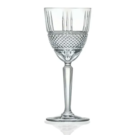 Set 6 Calici Vino Brillante 23 cl RCR CRISTALLERIA ITALIANA