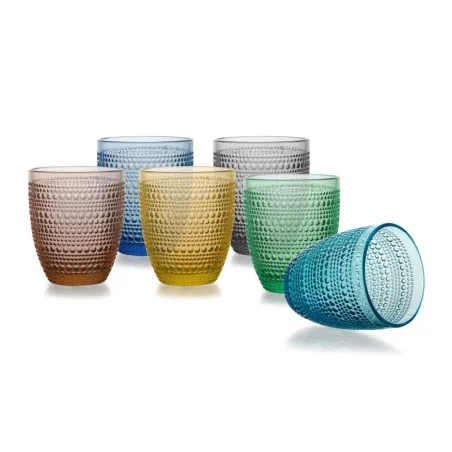 Set 6 Bicchieri Acqua Luxury Colorati 32,5 cl 