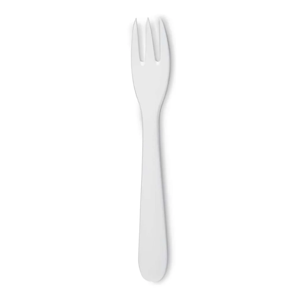 Forchetta Pic-nic Bianca Riutilizzabile 19 cm GIGANPLAST