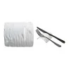 Poggia Posate Tronco Bianco 9,5x8,4 cm MORINI