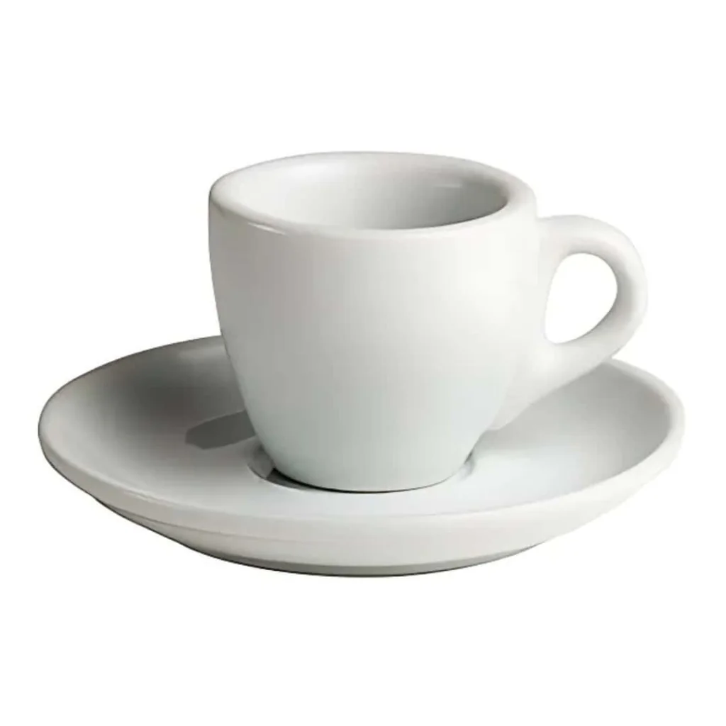 Set 6 Tazze Caffè Costarica 60 cc con Piattino TABLETOP