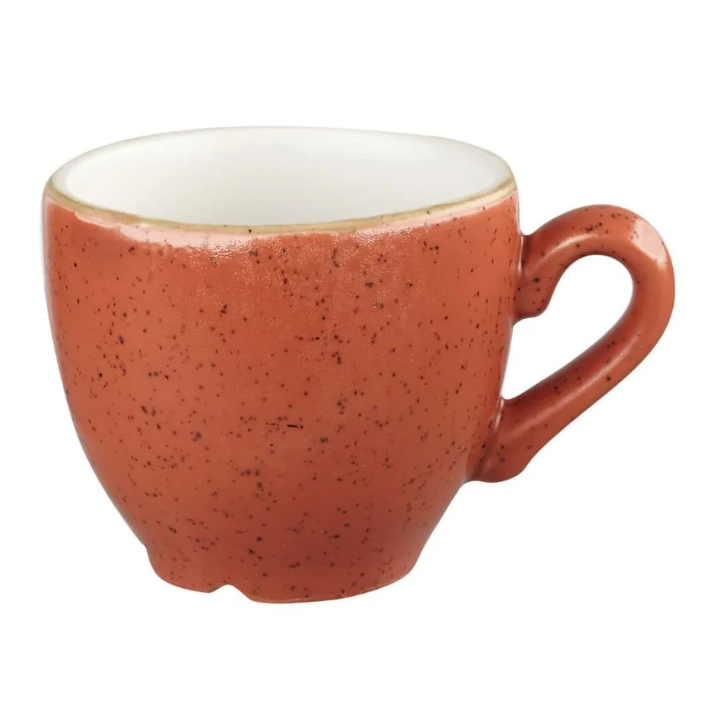 Tazza Caffè Stonecast Arancio Mattone 10 cl CHURCHILL