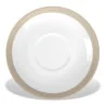 Set 4 Piattini Cappuccino Tortora Coffee e Co ø 14 cm DT