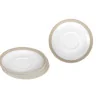 Set 4 Piattini Cappuccino Tortora Coffee e Co ø 14 cm DT