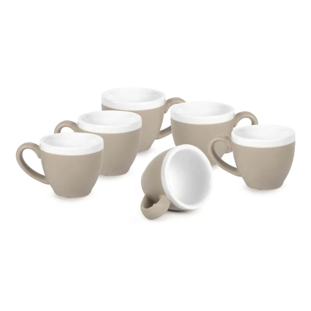 Set 6 Tazze Caffe Tortora Coffee e Co DT