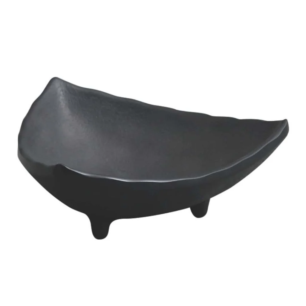 Ciotola Triangolare Nera Zen 10x10 cm EFAY