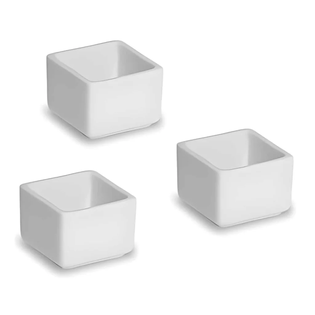Coppetta Quadra Bianca 5x4 cm LE NOUVEAU COQ