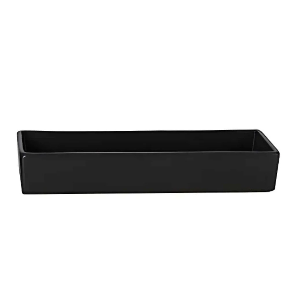 Coppetta Etna Grigio Scuro Rettangolare 18x6x3,2h cm DT