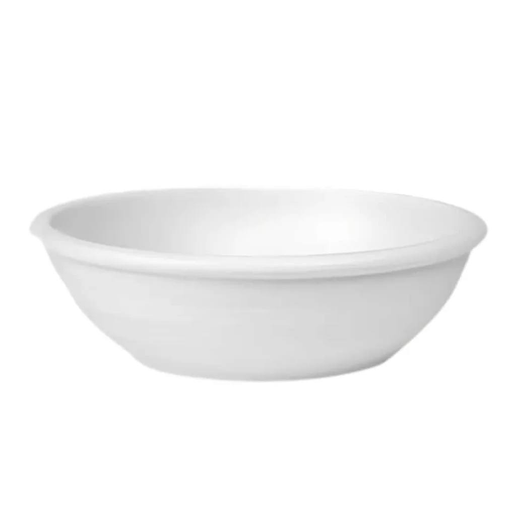 Insalatiera Tonda Righe Bianca Melamina ø 26 cm DT