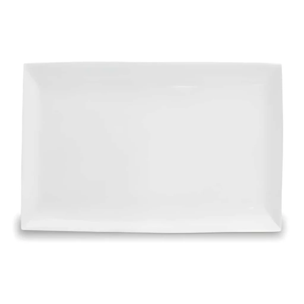 Vassoio Purity Bianco Rettangolare 27x17 cm LE NOUVEAU COQ