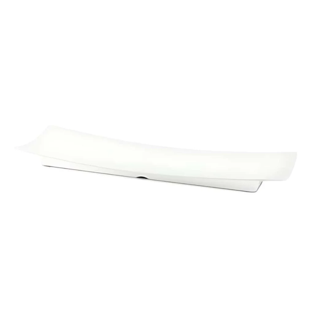 Vassoio Sushi Melamina Bianco 53x16 cm DT