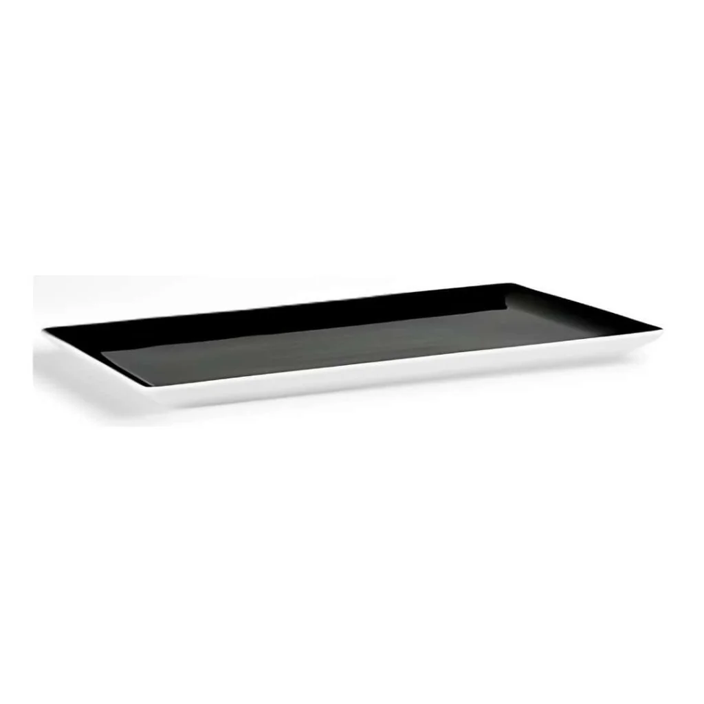 Vassoio Rettangolare Purity Nero 31x24 cm LE NOUVEAU COQ