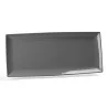 Vassoio Rettangolare Purity Grigio 37x17 cm LE NOUVEAU COQ