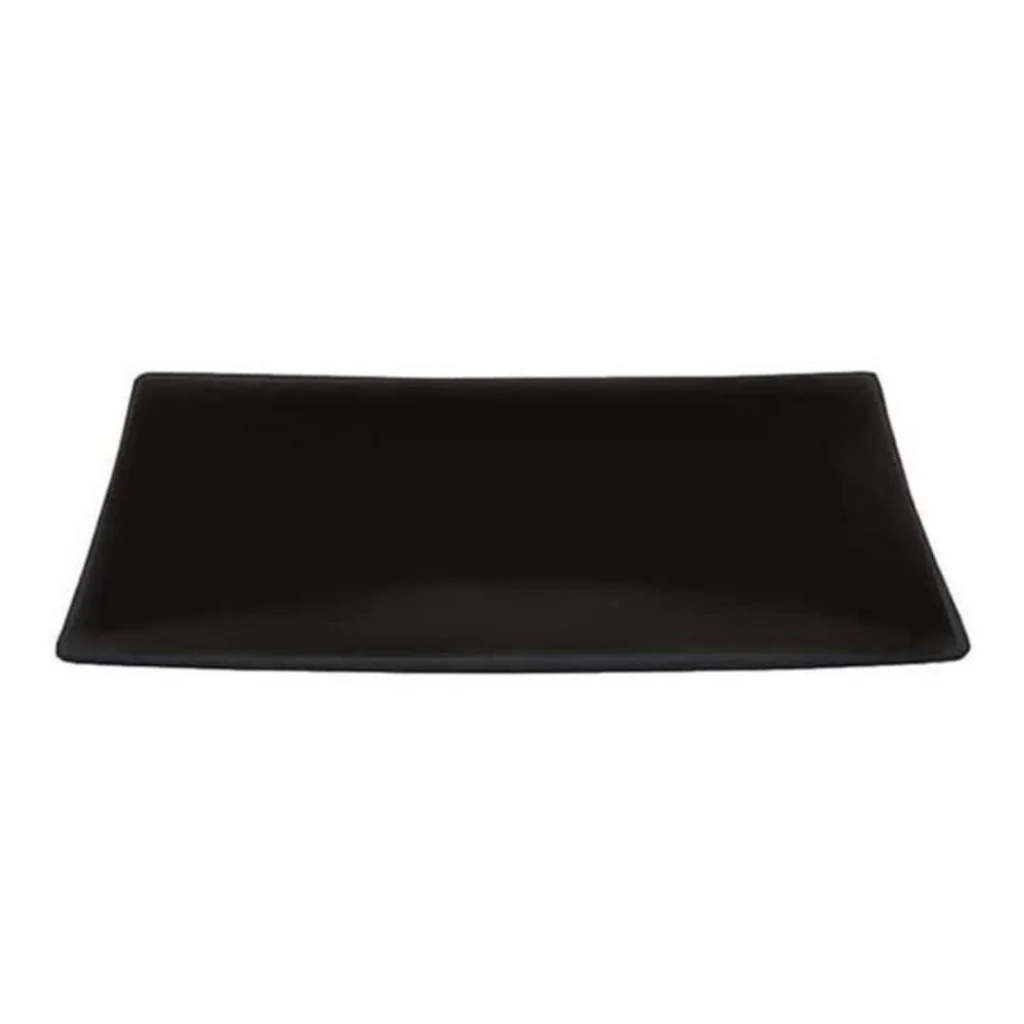 Vassoio Rettangolare Nero 30x12 cm 
