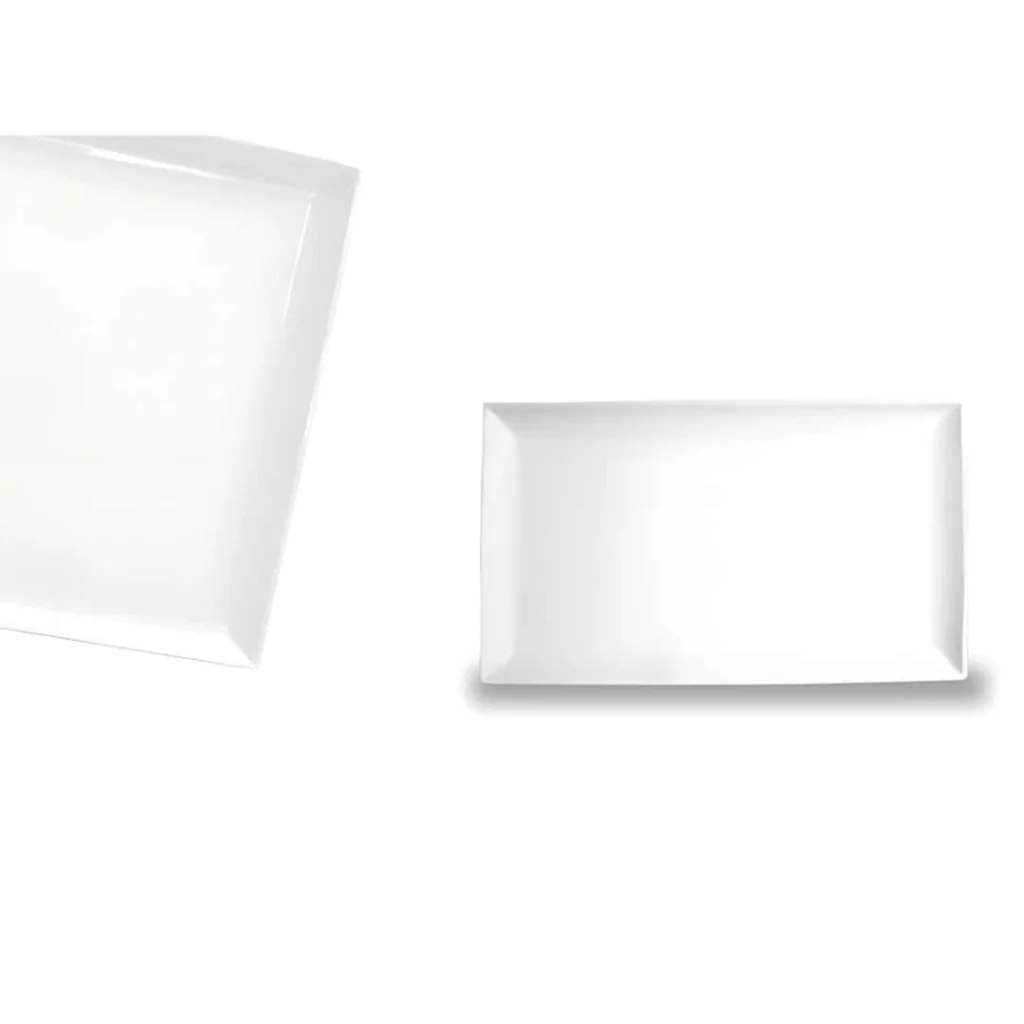 Vassoio Purity Bianco 33x19 cm LE NOUVEAU COQ