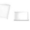 Vassoio Purity Bianco 33x19 cm LE NOUVEAU COQ