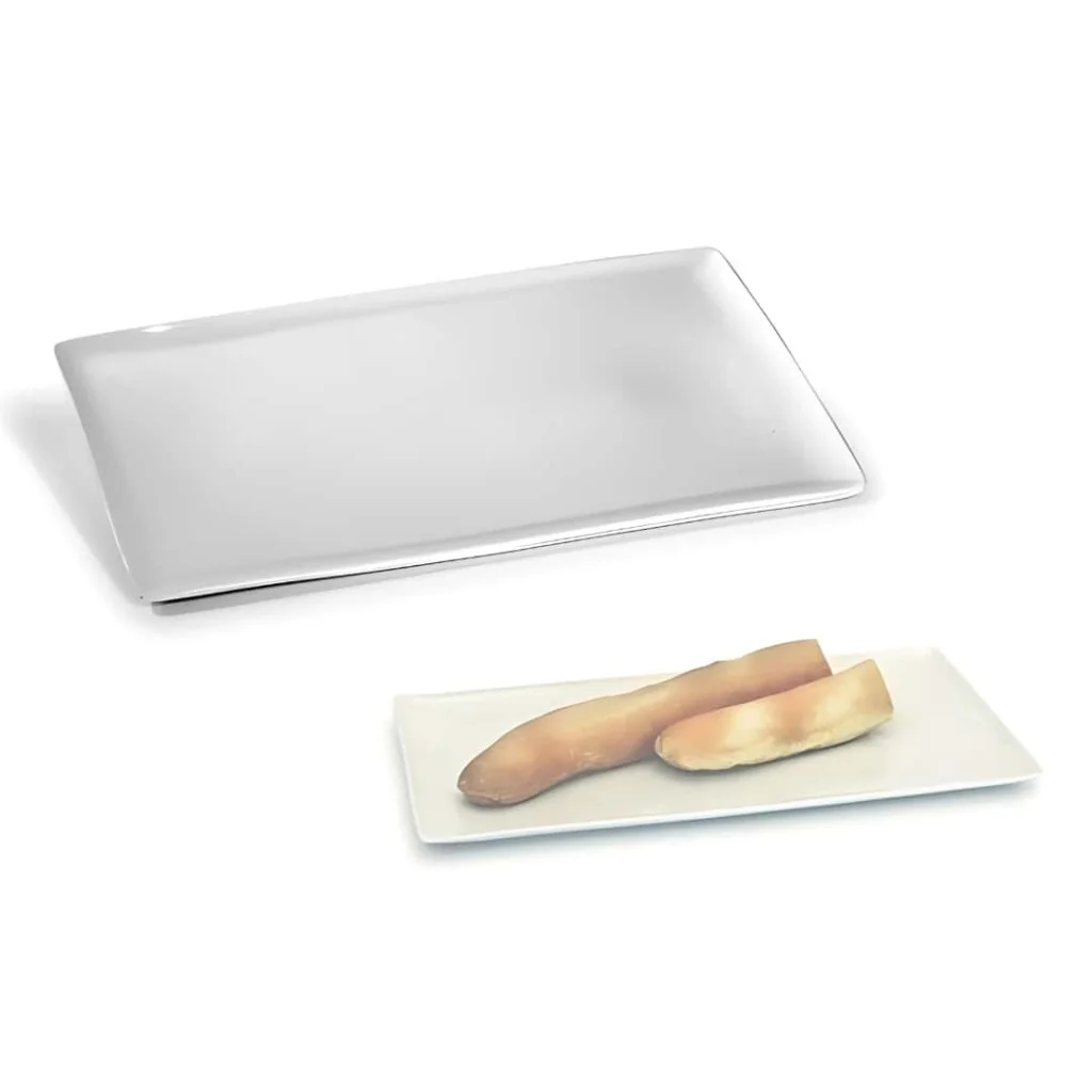 Vassoio Purity Bianco 50x28 cm LE NOUVEAU COQ
