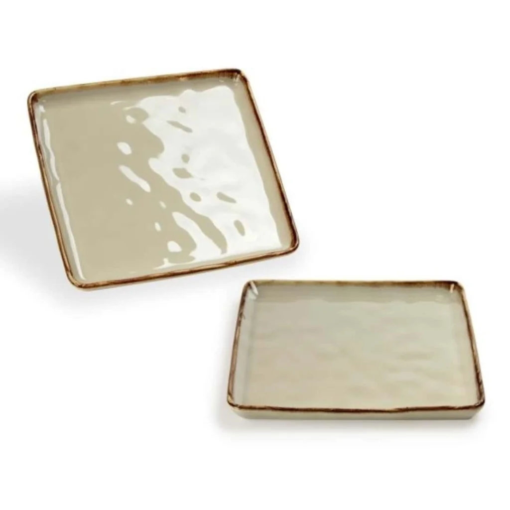 Vassoio Emozioni Tortora 21,5x21,5 cm LE NOUVEAU COQ