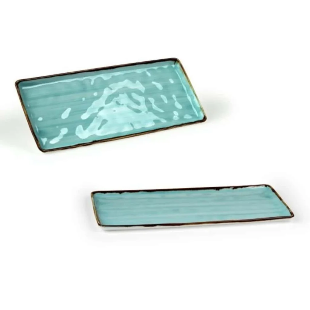 Vassoio Emozioni Azzurro 35,5x15 cm LE NOUVEAU COQ